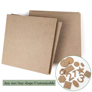 Panneau MDF mélaminé le moins cher, panneau de fibres MDF stratifié 4x8, qualité E1, texture uniforme et fine pour meubles et armoires - Product Image 4