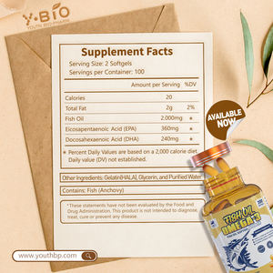 Capsule <span class=keywords><strong>di</strong></span> <span class=keywords><strong>Olio</strong></span> <span class=keywords><strong>di</strong></span> <span class=keywords><strong>Pesce</strong></span>, <span class=keywords><strong>Equilibra</strong></span> i Rapporti <span class=keywords><strong>di</strong></span> Acidi Grassi Omega-3 e Supporta la Risposta Immunitaria, Ideale per Persone <span class=keywords><strong>di</strong></span> Mezza Età, Certificato Halal - Product Image 5