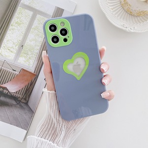 Funda <span class=keywords><strong>de</strong></span> corazón suave brillante para <span class=keywords><strong>iPhone</strong></span> <span class=keywords><strong>13</strong></span>, 2021, Color puro, amortiguador, para <span class=keywords><strong>iPhone</strong></span> <span class=keywords><strong>13</strong></span> <span class=keywords><strong>Pro</strong></span>, gran oferta, 2021 - Product Image 6