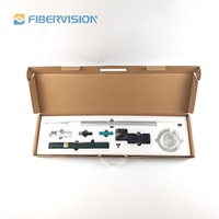 FIBERVISION ICGG-03 Pistolet à colle pour câbles invisibles 0,9 mm et 1,2 mm Réseaux Wi-Fi à fibre optique pour l'installation FTTx et GPRS
