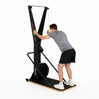 Máquina de Esquí de Resistencia Mecánica para Entrenamiento Aeróbico, Equipo de Gimnasio Comercial de Alto Rendimiento