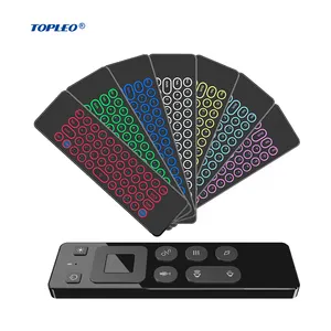 Topleo Universal Remote Air Mouse 2.4g Wireless Build Sprach funktion Fernbedienung Android TV 2.4g Air Mouse