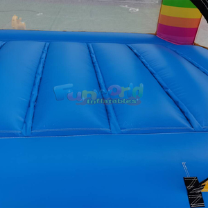 Commercial Indoor Mini Bouncer Chateau Inflatable <b>Bounce</b> House with 300KG Capacity Portable Design Colorful Rainbow for Kids - Product Image 5