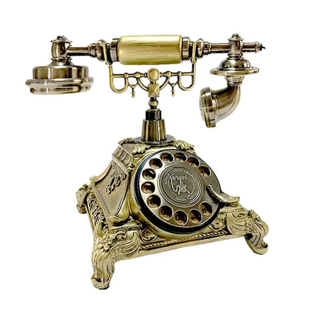 Antique European Vintage Corded Telephone Hot Sale Home Office and Hotel Landline From Factory