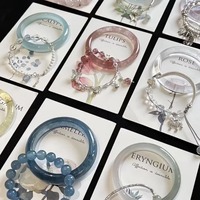 Bracelet simple de style national chinois, nouveau, artistique, haut de gamme, polyvalent, tempérament, vente en gros