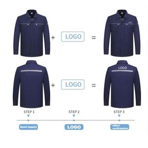 Ensemble de vêtements de travail et uniformes de protection multi-usages pour mécaniciens, avec logo personnalisé, vente en gros - Product Image 4