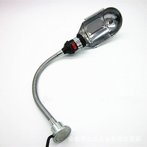 Lámpara de torno con brazo flexible de 400 mm, base magnética, 24V 36V, accesorio de iluminación de bajo voltaje para taladro y herramientas. - Product Image 1