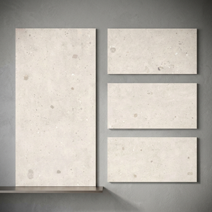 Azulejos de Porcelana Sensi Peach con Diseño Tallado, 600x1200mm, Mate, Cerámica Decorativa para Paredes Destacadas - Product Image 3