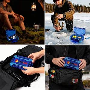 Boîte <span class=keywords><strong>à</strong></span> <span class=keywords><strong>outils</strong></span> simple personnalisée pour PC, boîte <span class=keywords><strong>à</strong></span> <span class=keywords><strong>outils</strong></span> portable en plastique, boîte de rangement, étui rigide imperméable bleu - Product Image 6