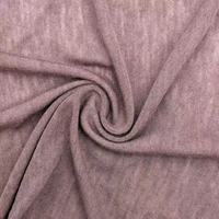 Tissu jersey simple en mélange de laine et de lyocell luxueux 105 GSM, certifié GOTS GRS, ultra-léger, respirant, tricoté sur commande