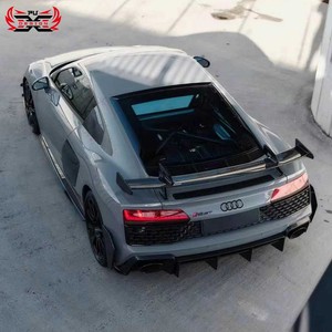 Pour <span class=keywords><strong>Audi</strong></span> <span class=keywords><strong>R8</strong></span> Kit carrosserie haute qualité fibre de carbone sèche <span class=keywords><strong>GT</strong></span> aileron arrière grande aile arrière accessoires de voiture pièces <span class=keywords><strong>prix</strong></span> usine - Product Image 3