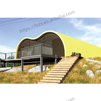 Kits de maison dôme préfabriquées Prix de maison dôme préfabriquée extérieure 8m Eco Dome House Construction For Winter