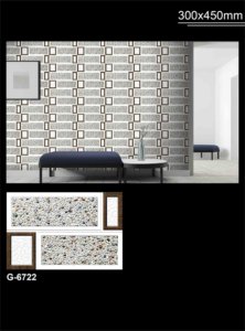 Nueva colección de azulejos de pared de elevación de 300x450mm de cerámica para el hogar, Villa, edificio de oficinas, sala de estar, cocina, baño, azulejos de pared - Product Image 3