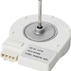 Motor de Ventilador para Evaporador DA31-00146E, 12V DC, Repuesto Compatible con Refrigeradores <span class=keywords><strong>Samsung</strong></span>, 2520 RPM, 0.268A, 3.21W - Product Image 1