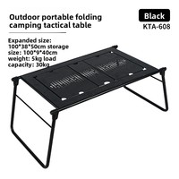 Table de camping tactique IGT personnalisée Zhejiang en alliage d'aluminium multifonctionnelle légère et portable
