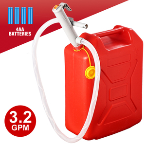 Pompe de transfert de carburant portable à batterie avec capteur d'arrêt automatique, tuyau de 51 pouces, en plastique, OEM ODM, 3,2 GPM, pour station-service - Product Image 1