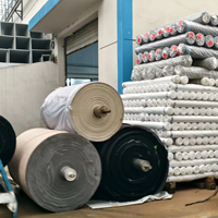 Tissu satiné 100 % polyester, directement de l'usine, anti-boulochage, infroissable, résistant à l'abrasion, anti-déchirure, poids moyen 90 GSM, 58/60 pouces