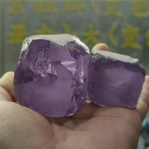 Synthetic CZ Rough Uncut Gemstone Color <b>Change</b> Cubic Zirconia Raw Material For Making Jewelry - Product Image 5