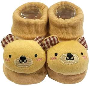 Chaussettes en coton antidérapantes pour bébés, motif animal mignon, tricotées décontractées, chaussons de cheville pour enfants, idéales pour l'hiver (vente en gros) - Product Image 3