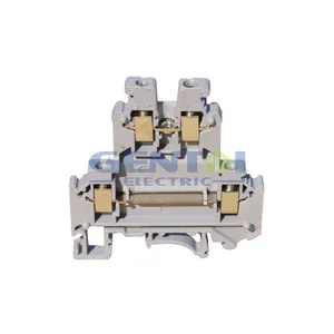 High Quality Universal UKK3 32A 500V Din Rail Double Level Terminal Block