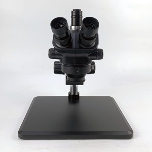 Microscopio estéreo trinocular industrial con base antivibración, <span class=keywords><strong>zoom</strong></span> 0.7x-5.0x, con control de la vibración - Product Image 2