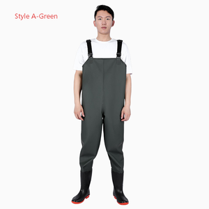 Pantalon de pêche mi-hauteur Alpine Globe, imperméable, séchage rapide, protection UV, durable, coupe-vent, antistatique, unisexe, en PVC - Product Image 2