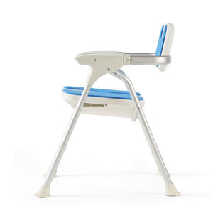 Chaise <span class=keywords><strong>de</strong></span> <span class=keywords><strong>douche</strong></span> minimaliste en aluminium robuste YR-6502, dossier réglable, accoudoirs pliables, portable, 250 kg, antidérapante, pour personnes âgées, salle <span class=keywords><strong>de</strong></span> bain - Product Image 4