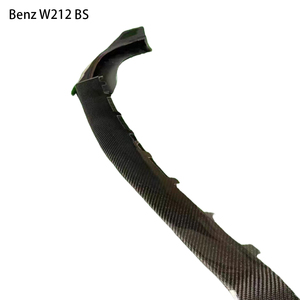Pour Classe E W212 4DR Style Lèvre avant en fibre de carbone 2009-2019 - Product Image 6