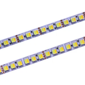 Led Strip Light CCT 5025 Dual White Warm White & White 2 in 1 Chip 60/120leds DC12V/24V Led Tape Color Tem Ajustable LED Strip