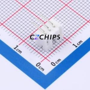 W2001100-3PW2113 Wire-to-Board Pin Header Bent Lead Through Hole,P=2mm Connector 1x3P 2mm Right Angle Insert PH - Product Image 2