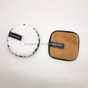 Tampon démaquillant en <span class=keywords><strong>coton</strong></span> polyester lavable, 1 pièce, <span class=keywords><strong>prix</strong></span> d'usine, tissu souple, nettoyage magique, tapis pour démaquillage, 2020 - Product Image 2