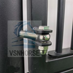 Écurie de <span class=keywords><strong>chevaux</strong></span> en acier galvanisé de taille personnalisable en gros de Chine, 10 pieds/12 pieds/14 pieds, porte à charnières/glissante/néerlandaise, bambou - Product Image 5