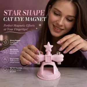Imán Automático para Uñas con Efecto Ojo de Gato, 360. Herramienta Magnética Giratoria para Decoración de Uñas con Esmalte de Gel Efecto Ojo de Gato, para Principiantes, Manualidades en Casa - Product Image 4