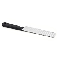 430 acier inoxydable loup-dent pomme de terre vague couteau outil de coupe polyvalent nouveau modèle pour trancher les croustilles