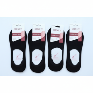 Calze da donna in cotone traspirante invisibili ricamo stampa modelli personalizzabili Logo giapponese uno si adatta a tutti-per la primavera inverno - Product Image 1