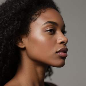 कारखाने थोक टाइटेनियम मोइससानाइट पत्थर नाक स्टड के आकार के फैशन शरीर के गहने की नाक स्टड महिलाओं के लिए - Product Image 3