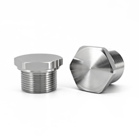 Cache-vis hexagonale en acier inoxydable G2 SS316, bouchons aveugles