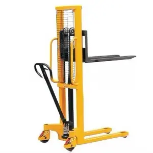 2024 New 1.6m-3m Manual Pallet Stacker Hydraulic Lifting Truck Hand Stacker Forklift 2ton 2.5ton 3ton Series