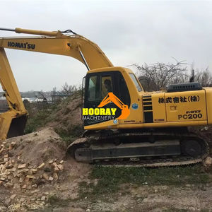 รถขุดตีนตะขาบ Komatsu 200 PC200 PC200-6รถขุดมือสองขนาดกลาง - Product Image 1