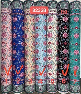 <strong>Wholesale</strong> High Quality Custom <strong>Somali</strong> <strong>Baati</strong> Printed 100% Spun Rayon Fabric Woven Fabric Lightweight OEM Accept - Product Image 5