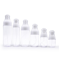 Contenant cosmétique vide de luxe Fuyun en plastique avec pompe pulvérisatrice pour crème, sérum, lotion et emballage de perruques