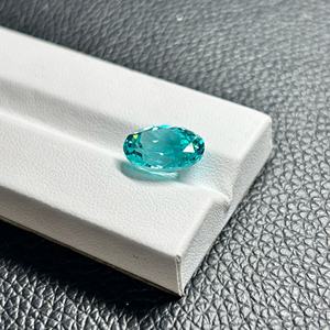 Anster Lab <span class=keywords><strong>Paraiba</strong></span> อัญมณีตัดวงรีสำหรับปลูก <span class=keywords><strong>Paraiba</strong></span> สีน้ำเงิน - Product Image 5