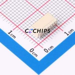 1WF02-145007-00001 Wire-to-Board Pin Header SMD,P=1mm,Horizontal Mount Connector 1x7P 1mm Horizontal Mount SH - Product Image 2