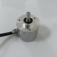 Encodeur Absolu Mécanique Multi-Tours RS485 avec Sortie Modbus RTU, Mémoire de Position 4096 Tours, Encodeur à Axe de 38mm