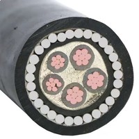 Cable de Potencia Industrial Armado XLPE LSZH SWA 0.6/1kV 4 Núcleos 240mm2 Cobre para Central Eléctrica Fábrica Fabricante OEM