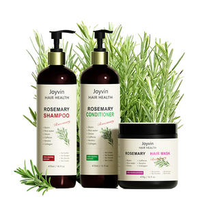 سلسلة العناية بالشعر بالروزماري - شامبو / بلسم / قناع للشعر - تنظيف عميق وتقوية وتغذية فروة الرأس ومنع تساقط الشعر - Product Image 1