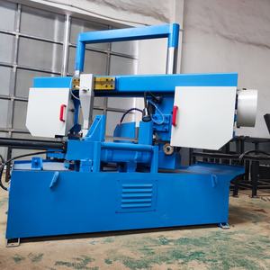 Acier structurel de table de coupe de construction à faible bruit traitant la scie à ruban horizontale pour la coupe en métal - Product Image 3