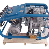 Compresores de tanque de buceo, certificación de parada automática de cuatro salidas 4500psi