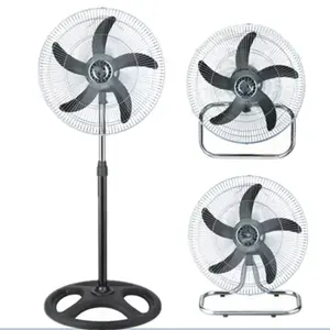 2022 high quality 3 in 1 stand fan air cooling fan wall floor electronic industrial fan