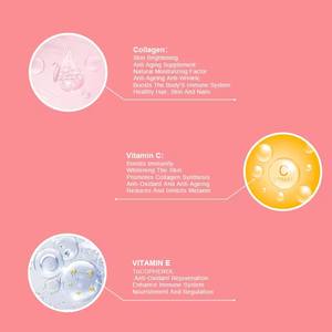 Коллагеновые жевательные конфеты для красоты кожи, под собственной торговой маркой, с витамином С, веганские - Product Image 5